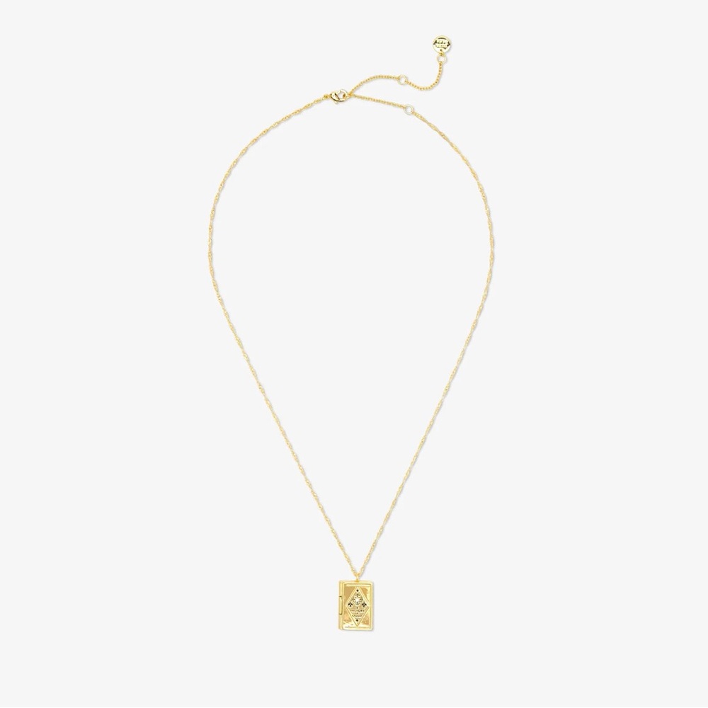 Pura Vida Harry Potter Book of Magic Pendant Necklace Gold Plated NIP - Picture 3 of 5